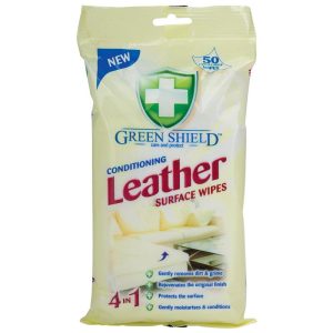 GREENSHIELD LEATHER WIPES Pack Of 70