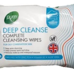 PURE DEEP CLEANSE WIPES Pack Of 25'S
