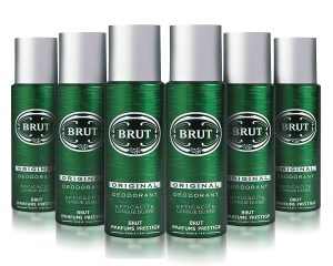 BRUT DEO ORIGINAL SPRAY 200ML Pack Of 6