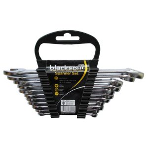 BLACKSPUR 11 PC COMB SPANNER SET (6-19MM)