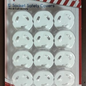 FIRST SAFETY ELECTRIC SOCKET SAFETY COVERS Pack Of 10
