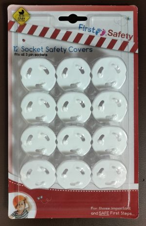 FIRST SAFETY ELECTRIC SOCKET SAFETY COVERS Pack Of 10