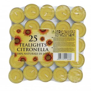 PRICES CITRONELLA TEALIGHTS Pack Of 25