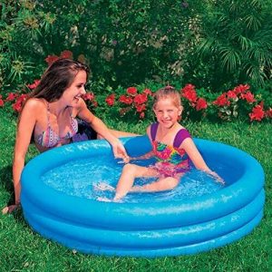 INTEX 3 RING CRYSTAL BLUE POOL 1.47M X 33CM