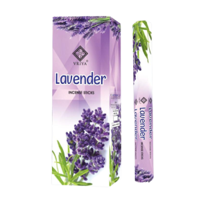 Pack Of 6 VRIYA LAVENDER INCENSE STICKS Pack Of 20