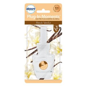 AIRPURE PLUG IN MOMENTS AIR FRESHNERS REFILL 20ML - FRENCH VANILLA