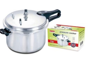 ALUMINIUM PRESSURE COOKER 7LTR