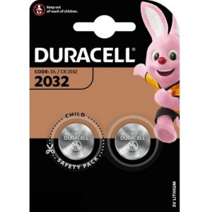 DURACELL DL2032 CR2032 3V LITHIUM BATTERIES Pack Of 2