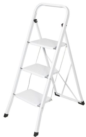 CASA 3 STEP LADDER WHITE