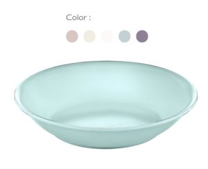 HOBBY ROUND DEEP PLATE 18.5 X 3.8CM ASSORTED COLOUR