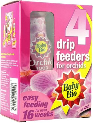 BABY BIO ORCHID DRIP FEEDERS 40ML Pack Of 4