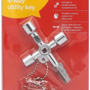 AMTECH UNIVERSAL 4 WAY UTILITY KEY