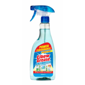 ELBOW GREASE GLASS CLEANER WITH VINEGAR 500ML