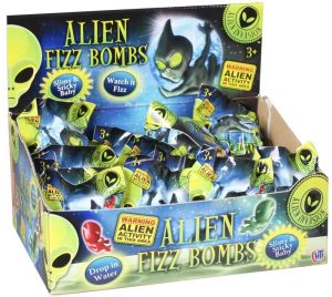 ALIEN INVASION ALIEB FIZZ BOMBS