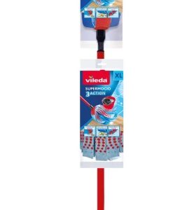 VILEDA SUPERMOCIO MOP WITH EXTRA REFIL