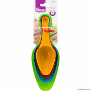 PRIMA KITCHEN SCOOP Pack Of 4