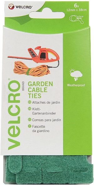 VELCRO BRAND ONE-WRAP GARDEN TIES 12 MM X 38 CM