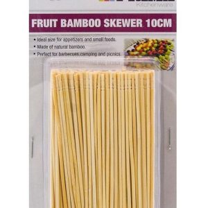 PRIMA FRUIT BAMBOO SKEWERS 10CM Pack Of 300