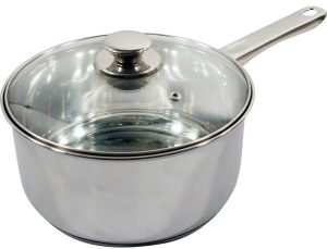 PRIMA STAINLESS STEEL SAUCEPAN 16CM / 1.3L WITH LID