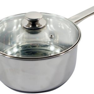PRIMA STAINLESS STEEL SAUCEPAN 16CM / 1.3L WITH LID