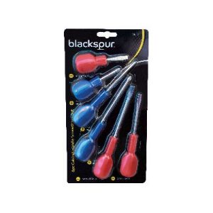 BLACKSPUR CABINET HANDLE SCREWDRIVER SET Pack Of 6