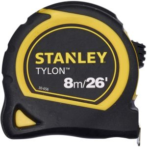 STANLEY TYLON POCKET TAPE 8M/26FT - 25MM WIDE BLADE