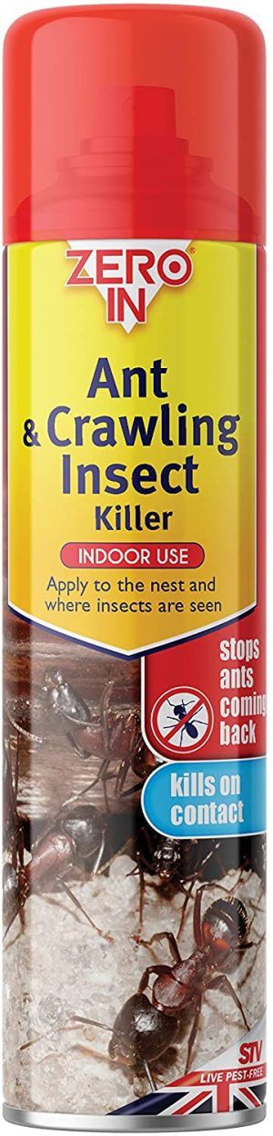 ZERO IN ANT AND CRAWLING INSECT KILLER SPRAY 300 ML AEROSOL