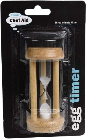 CHEF AID TRADITIONAL 3 MINUTE SAND EGG TIMER