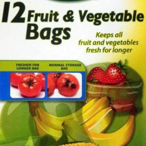 SEALAPACK FRESH FOR LONGER FRUIT & VEG BAGS Pack Of 12