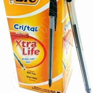 BIC BLACK PEN 50/PK