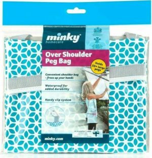 MINKY OVER SHOULDER PEG BAG