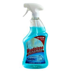 WINDOLENE GLASS & SHINY SURFACE CLEANER SPRAY 750ML