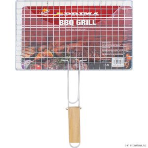 PRIMA BBQ GRILL BASKET 34.5X 21.5 X 46CM