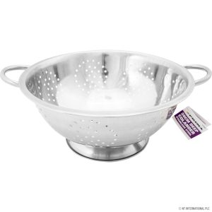 PRIMA DEEP COLLANDER WITH 2 HANDLE 28CM