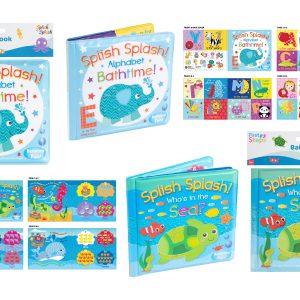 FIRST STEPS BABY LEARNING BATH BOOK - ALPHABET - 1 PC ASSORTED