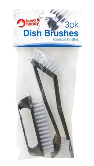 BUZZ ASSORTED DISH BRUSHES Pack Of 3