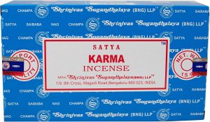 Pack Of 12 SATYA KARMA INCENSE STICKS 15G