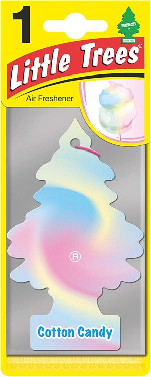 LITTLE TREES CAR AIR FRESHENER - COTTON CANDY