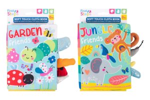 FIRST STEPS SOFT TOUCH CLOTH BABY LEARNING BOOK