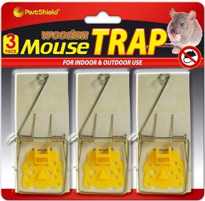 PESTSHIELD WOODEN MOUSE TRAP Pack Of 2
