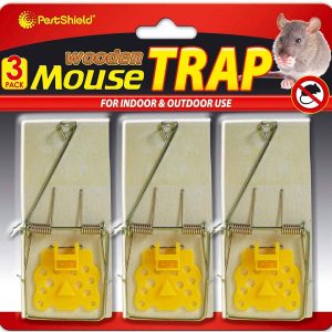 PESTSHIELD WOODEN MOUSE TRAP Pack Of 2