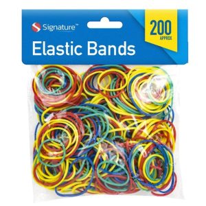 SIGNATURE ELASTIC BANDS Pack Of 200