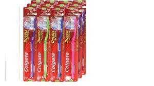 COLGATE DOUBLE ACTION TOOTHBRUSH MEDIUM Pack Of 12