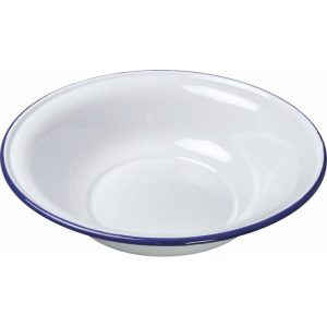 FALCON ENAMEL WHITE WASH BASIN 36CM