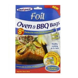 SEALAPACK FOIL OVEN AND BBQ BAGS Pack Of 6