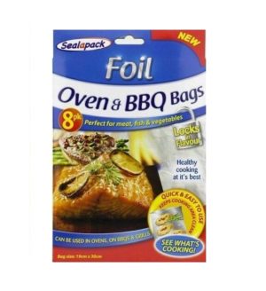 SEALAPACK FOIL OVEN AND BBQ BAGS Pack Of 6