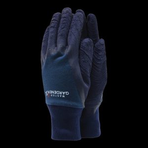 TOWN & COUNTRY MASTER GARDENER GARDEN GLOVES NAVY - LARGE (9)