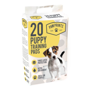 PAW PRINTS PUPPY TRAINING PADS Pack Of 20