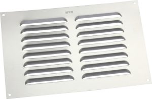 MAP ALUMINIUM LOUVRE VENT 9 INCH X 6 INCH