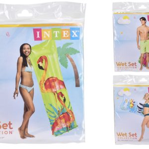 INTEX ASSORTED FASHION INFLATABLE LOUNGER MATE 72 X 27